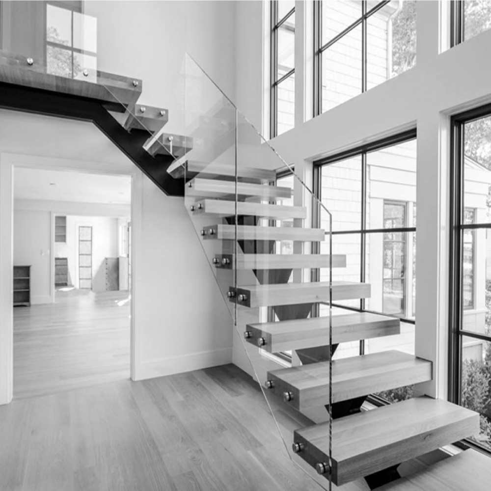 Glass railing system installation in Toronto