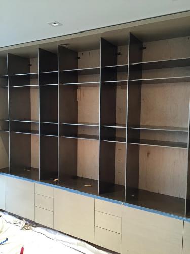 Custom iron gate with arch top design