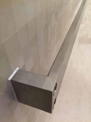 Iron railing for front porch steps