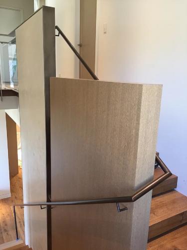 Custom fabricated metal structure