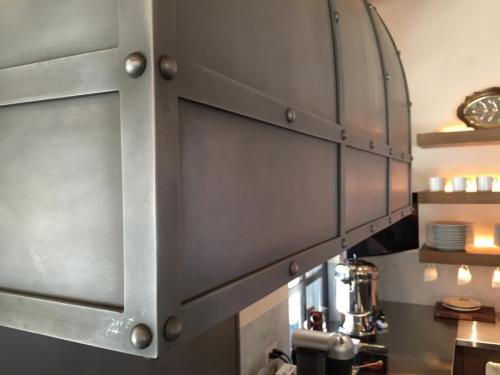 Custom welded metal structure