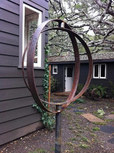 Custom staircase railing