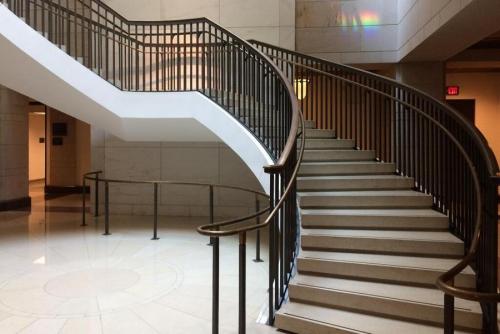 Glass railing for Brampton home