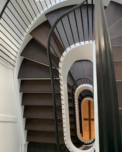 Glass railing for Richmond Hill home